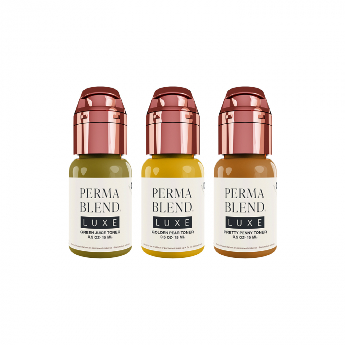 Inchiostro Perma Blend Luxe PMU - Recovery Mini Set - 3 x 15 ml