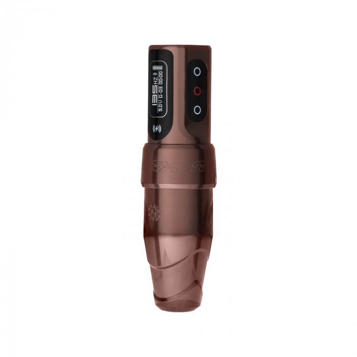 Microbeau Flux S Max con 1x PowerBolt II - 4.5 mm Stroke - Oudwood