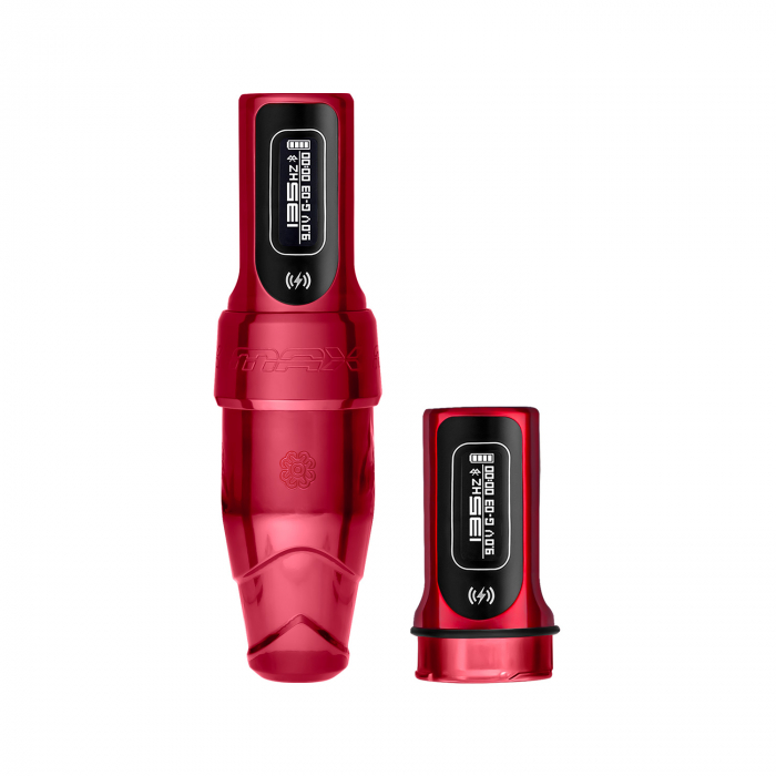 Microbeau Flux S Max con 2x PowerBolt II - 2.5 mm Stroke - Rouge