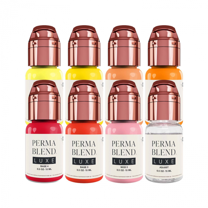 Inchiostro PMU Perma Blend Luxe - Set Carla Ricciardone Embody - 8 x 15 ml